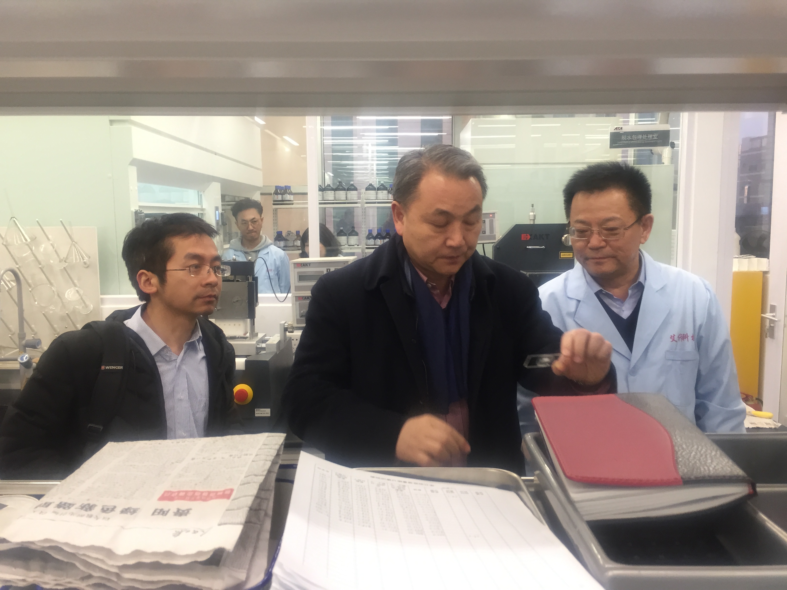 首都醫科大學副校長一行考察艾佧科技新技術
