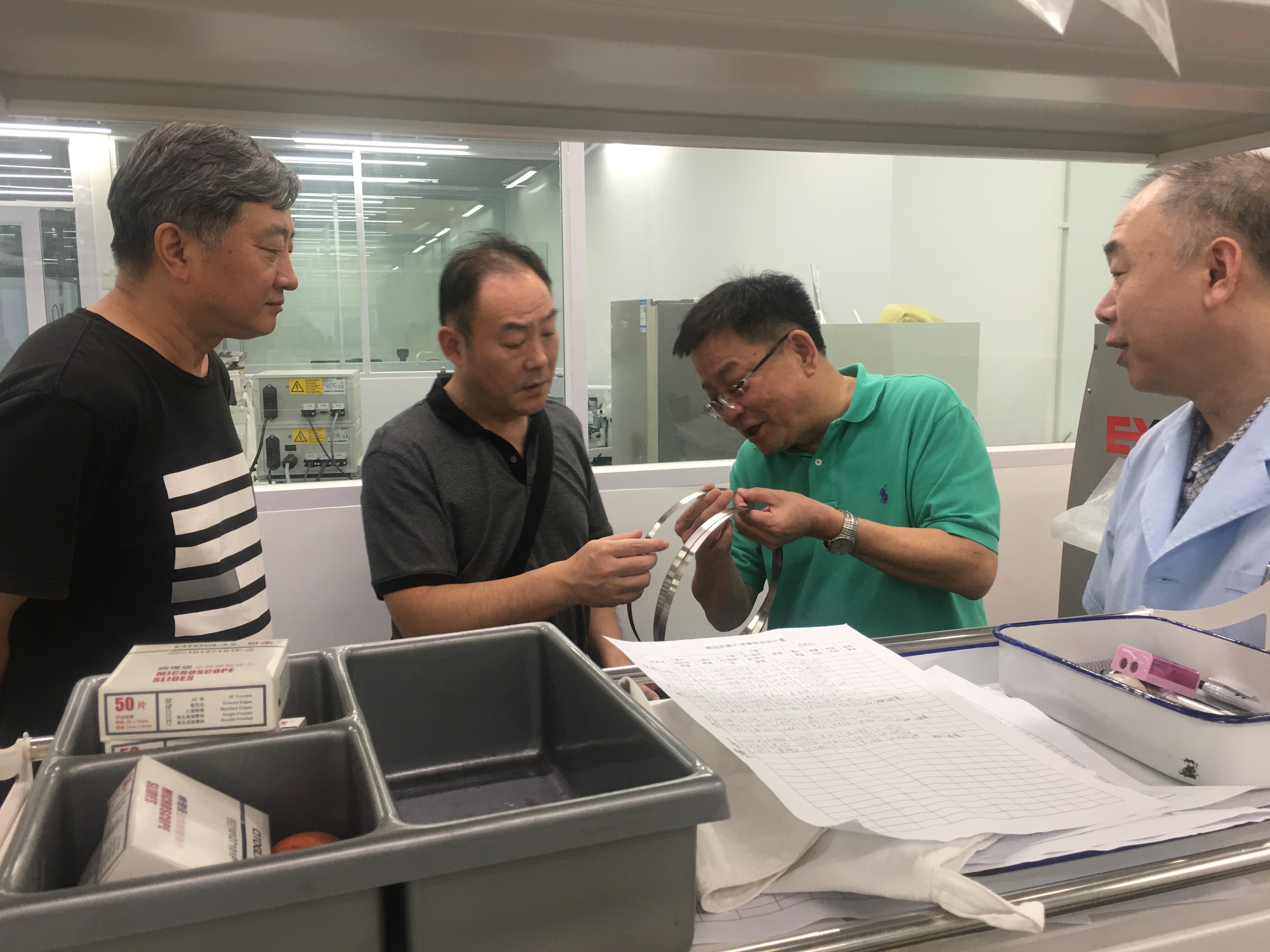 中國解剖學會秘書長周德山教授參觀艾佧科技實驗室